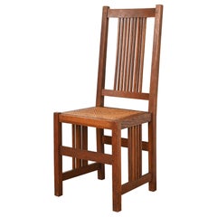 Gustav Stickley Antique Mission Oak Arts & Crafts Spindle Side or Dining Chair