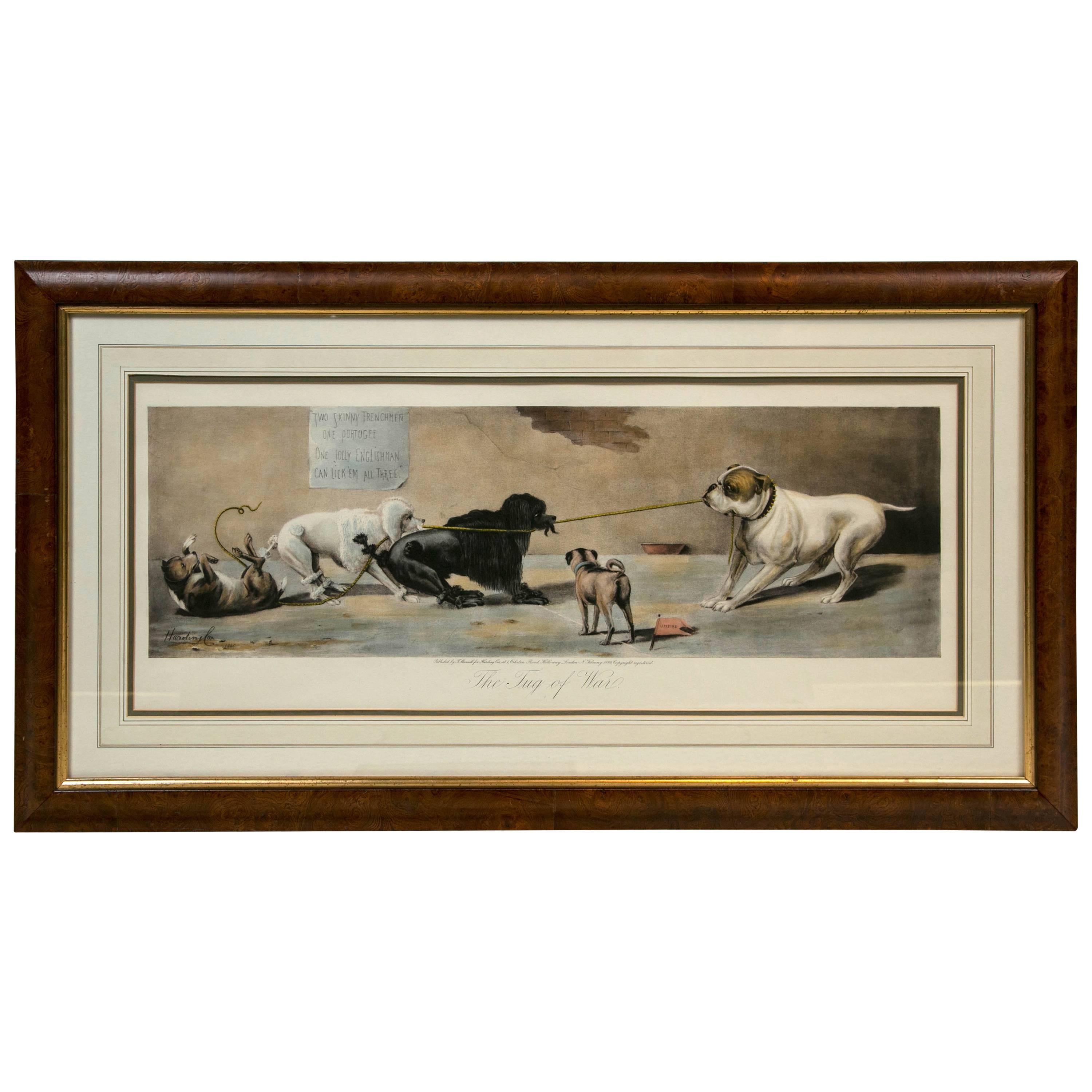 F. Mansell "The Tug of War" For Sale