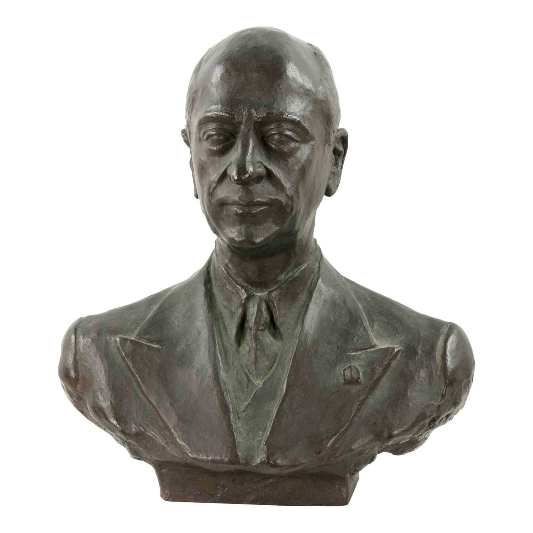 Bust of Man, 1938 For Sale