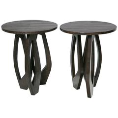 Pair of R & Y Augousti Alligator Side Tables