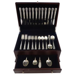 Engagement by Oneida Sterling Silver Flatware Set Service 64 Pieces