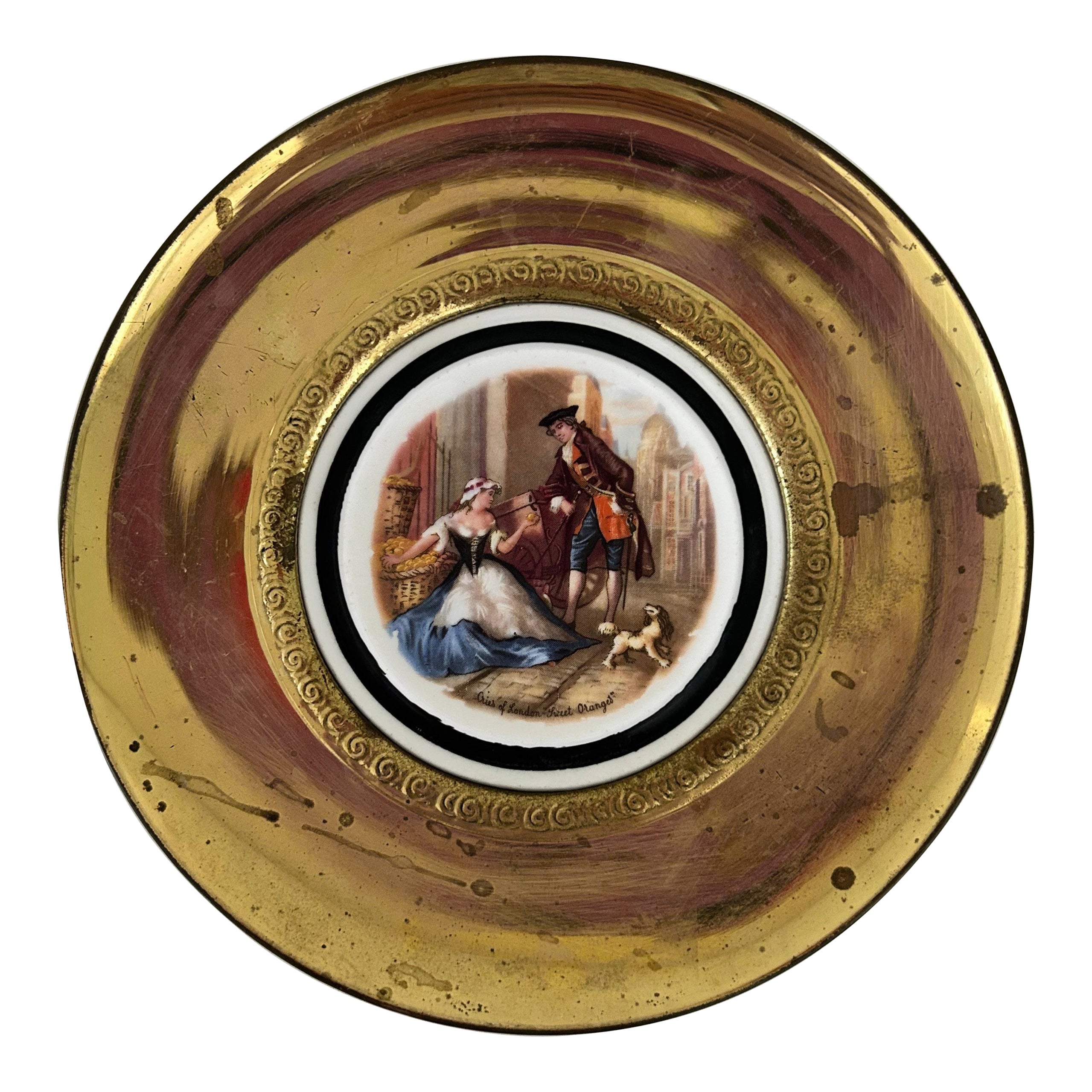 "Cries of England-Sweet Oranges" Regency Bone China-Made in England