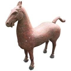 Antique Chinese Ancient Horse Han Dynasty, 206 BCE-220 CE