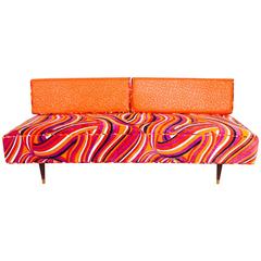 Mid-Century Modern Upholstered Daybed