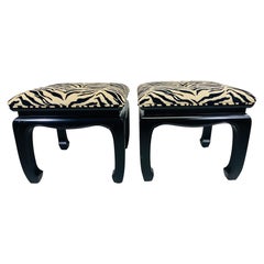 Wood Footstools