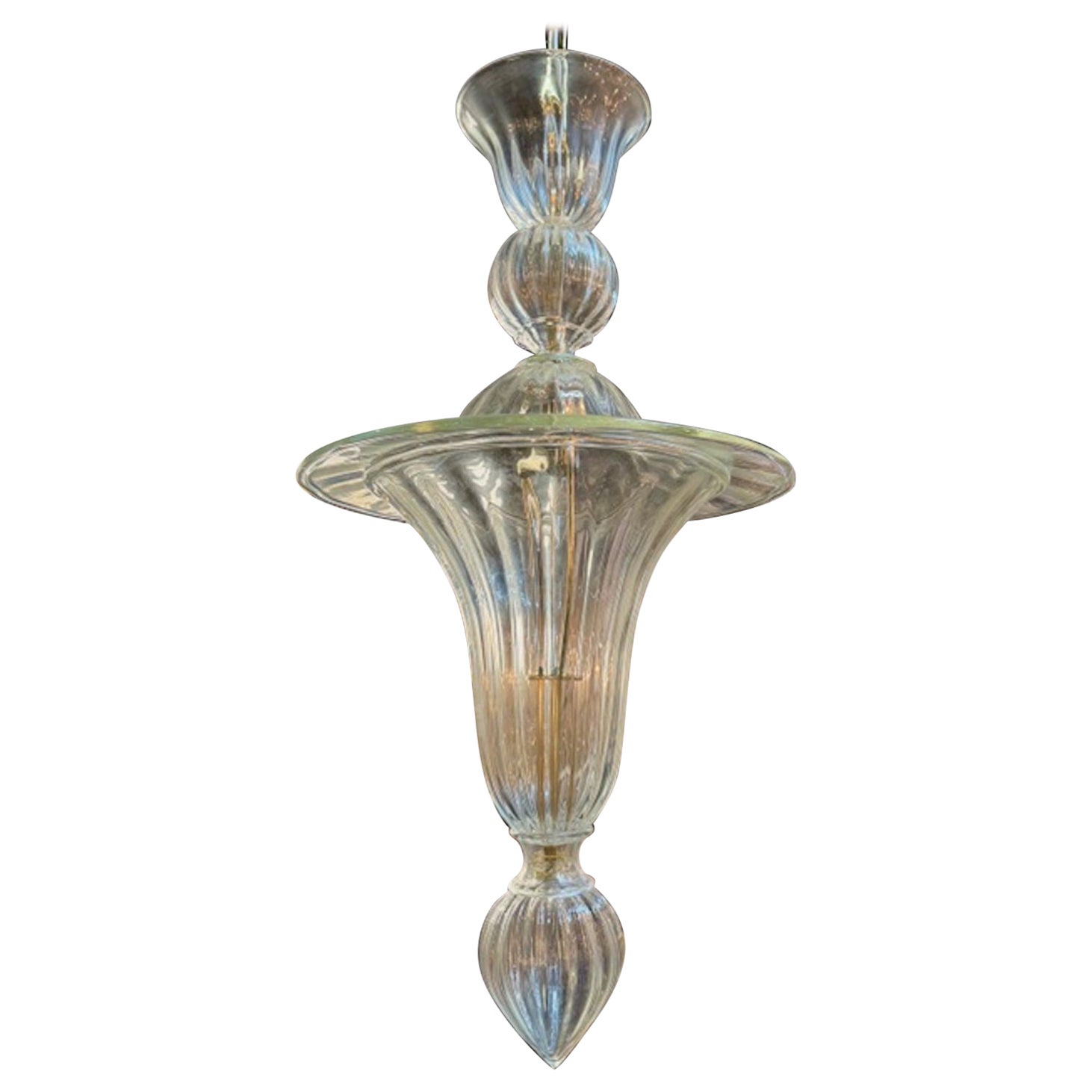 Murano Glass Bell Shaped Lanterns
