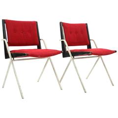 Pair of Rare Chairs by Ladislav Rado for Knoll Drake