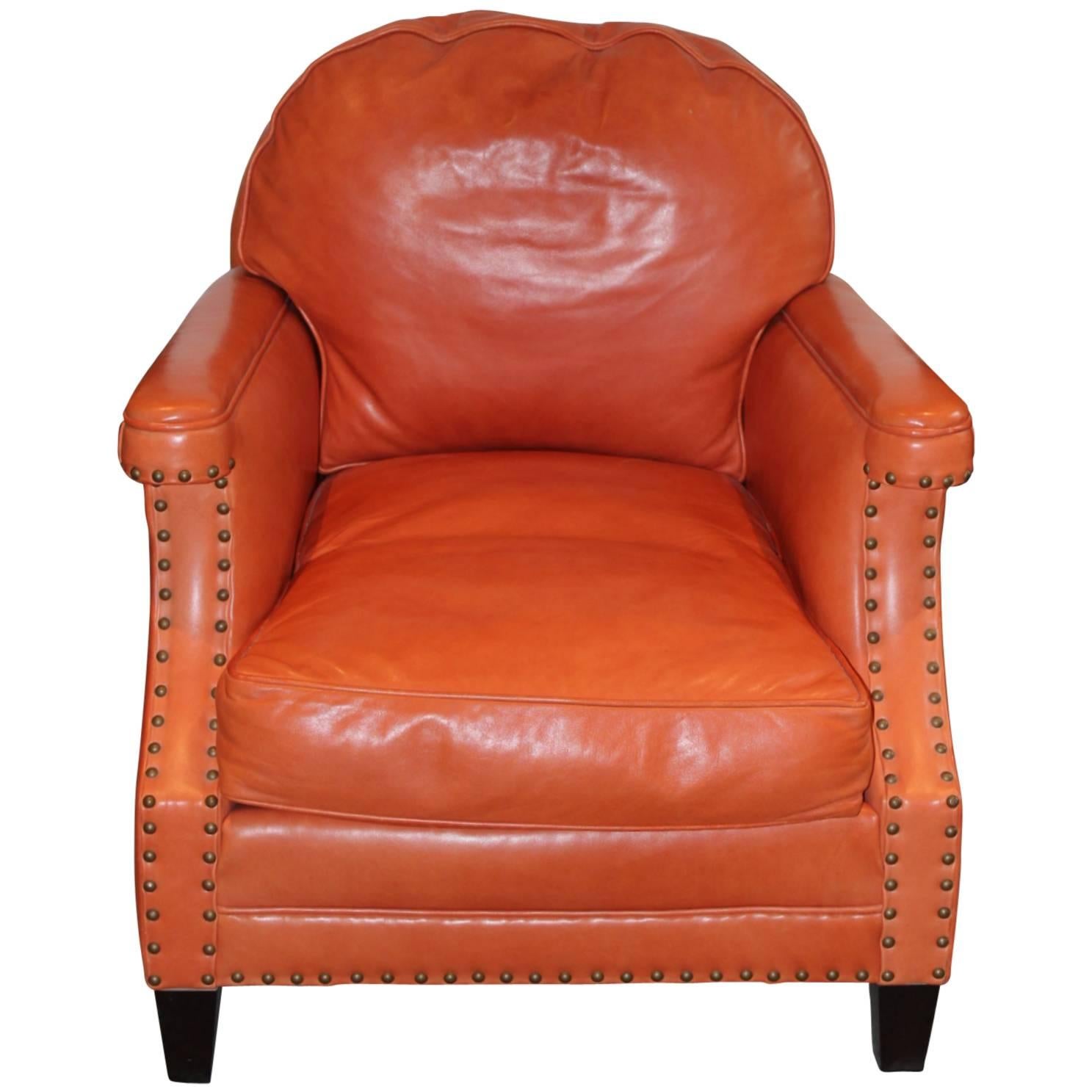 Small Leather Club Chairs 33 For Sale on 1stDibs