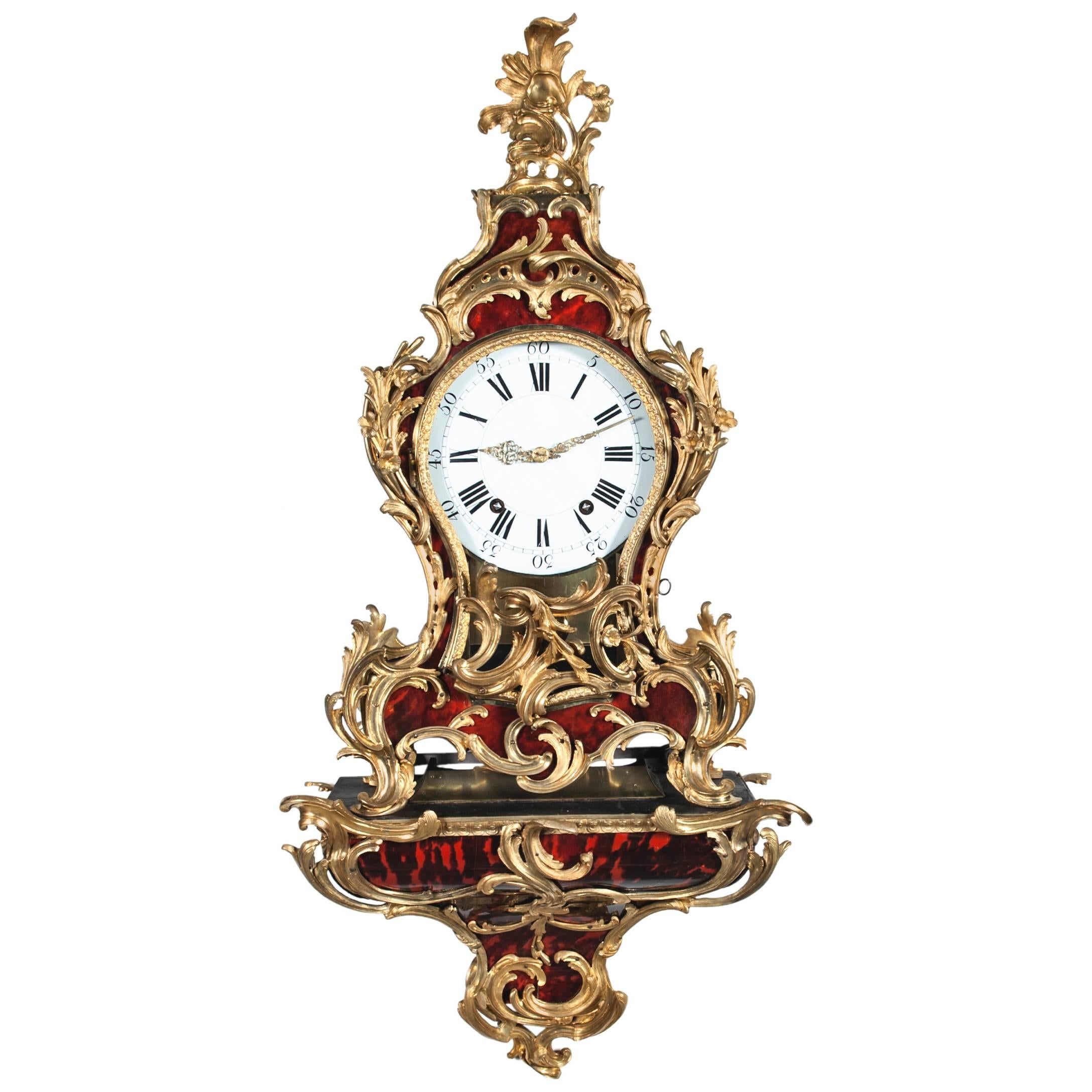 Importantísimo reloj suizo de carey Luis XV Jaquet Droz, hacia 1750 en venta