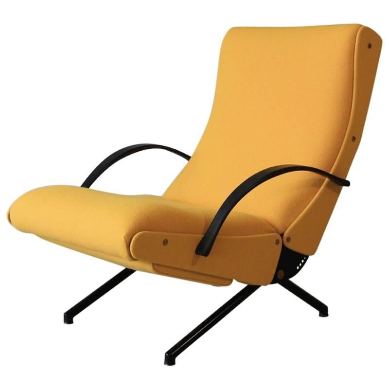 P40 Reclining Lounge Chair by Osvaldo Borsani