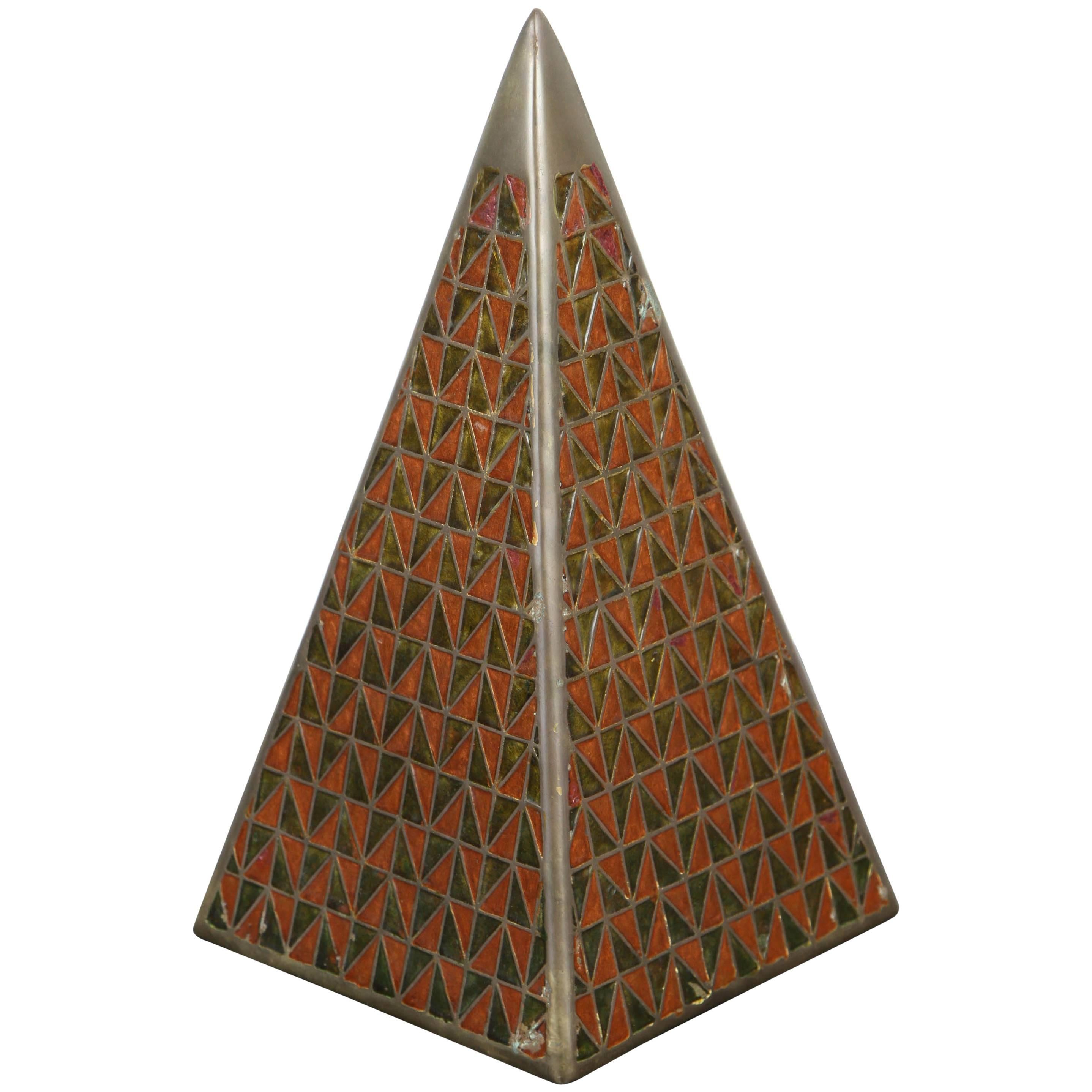 Enameled Pyramid by Raymor