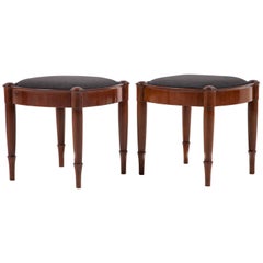 Pair of "Bissen" Style Stools