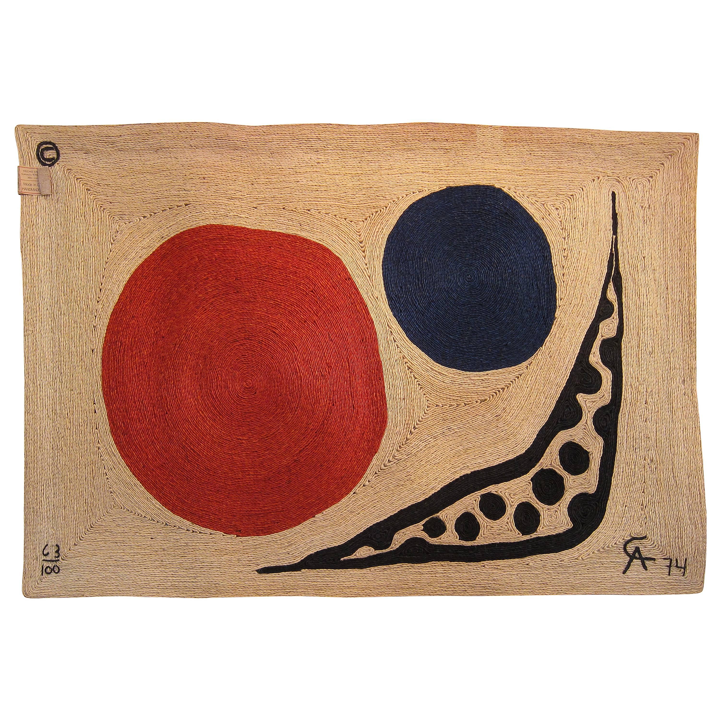 After Alexander Calder, Tapestry "Moon, " 1974