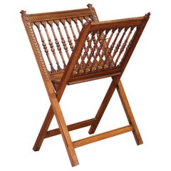 Wood Magazine Racks and Stands