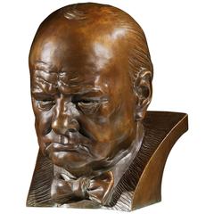 Bust of Sir Winston Spencer Churchill K.G