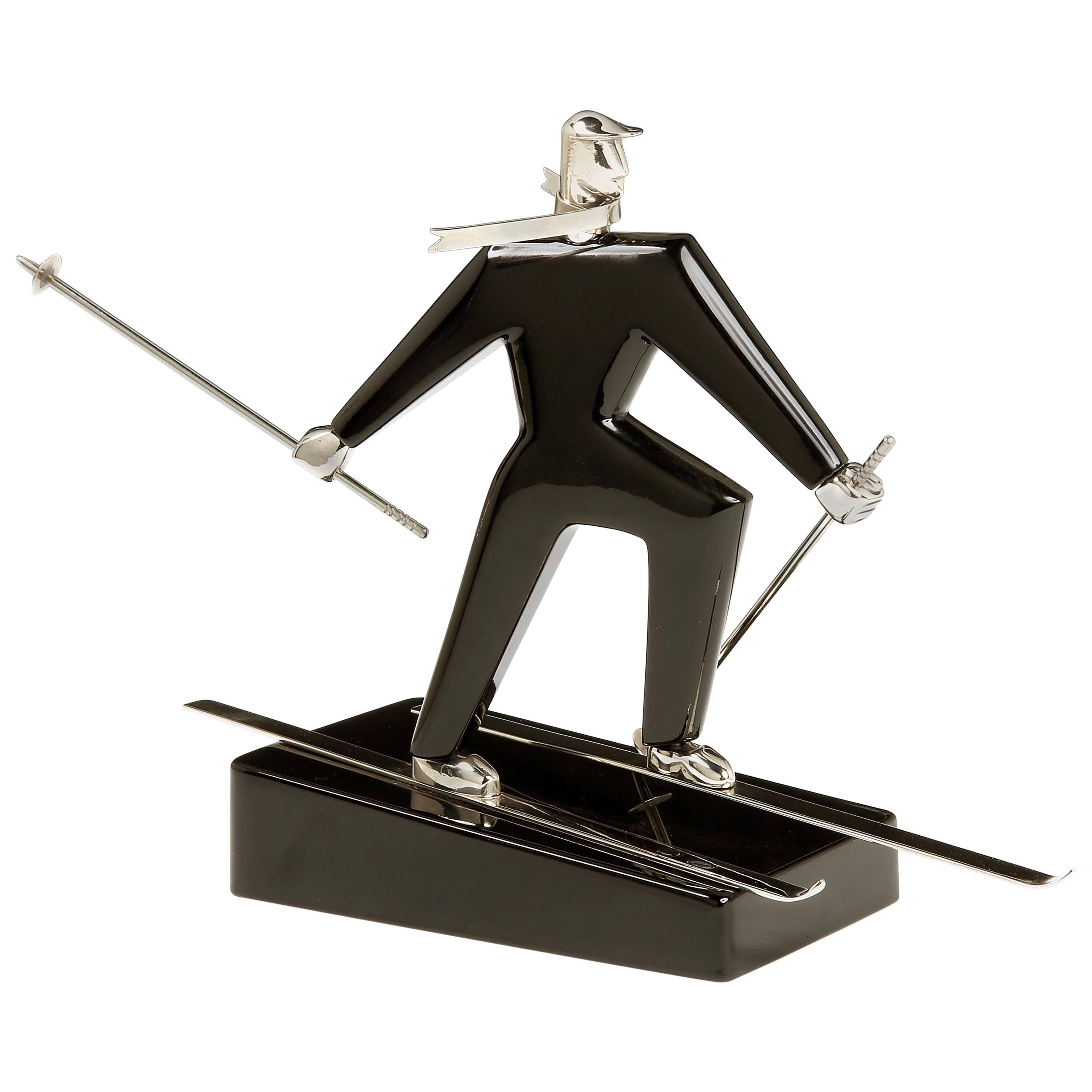 Rare ski Figure by Franz Hagenauer