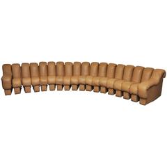 Vintage De Sede Ds600 Non-Stop Sectional Sofa