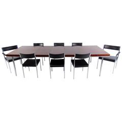 Exquisite John Stuart Dining Table with Eight Chairs 2