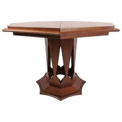 Mid-Century Extending Walnut Dining Table