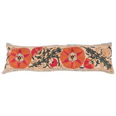 Pillow Fashioned from an Antique 19th Century Uzbek Suzani