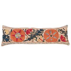 Pillow Fashioned from an Antique 19th Century Uzbek Suzani