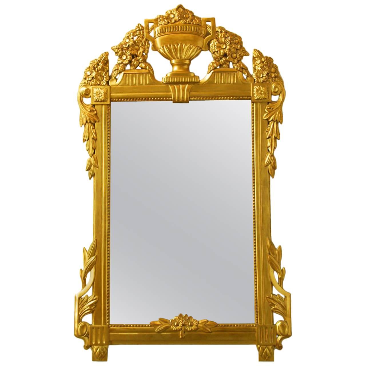 French Regency Louis XVI Style Mirror