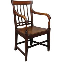Regency Mahogany Armchair 6