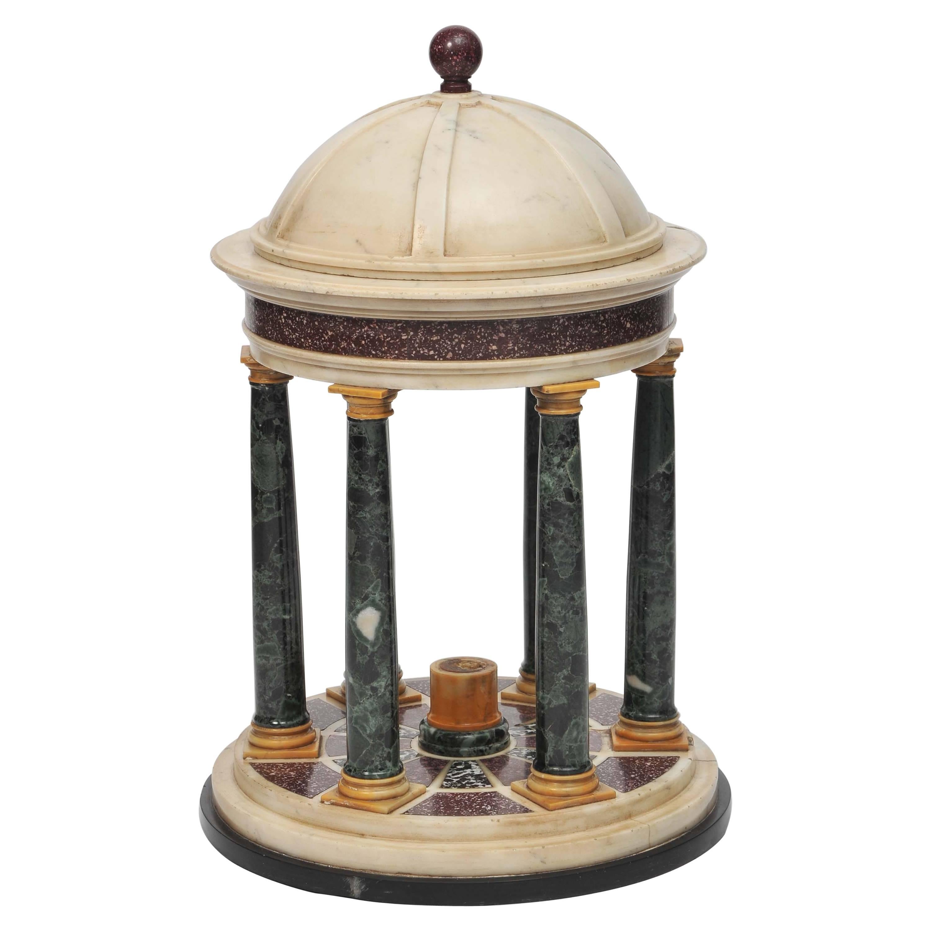 Early 19th Century Grand Tour Model of a Classical Temple