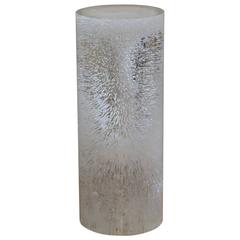 Cylindrical Lucite Sculpture