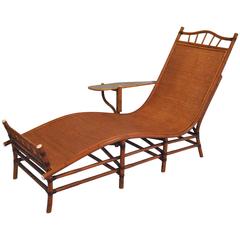 Jim Thompson Chaise Longue with Tray Table 10