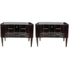 Pair of 1970s Italian Chest of Drawers