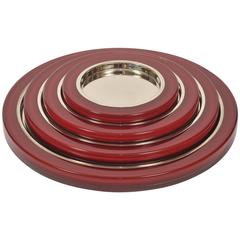 Set of 1960s Maurer & Knuth Trays