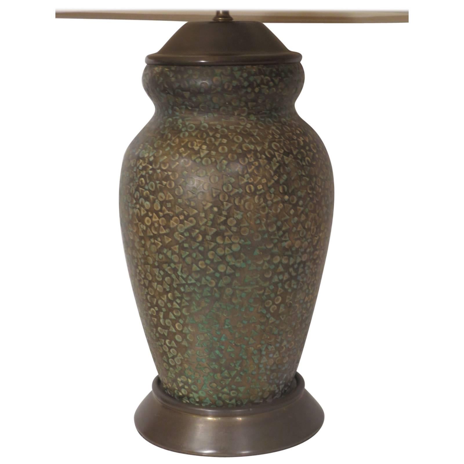Zaccagnini Ceramic Table Lamp For Sale