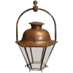 Large Copper French Lantern 9