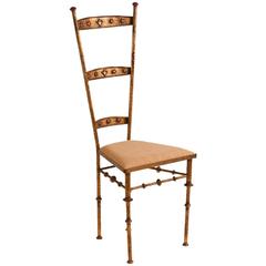 Antique Early 20th Century Italian Vanity Chair