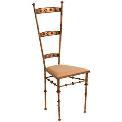 Early 20th Century Italian Vanity Chair 5