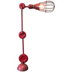 Vintage Industrial Articulating Desk Top Task Lamp