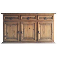 Reclaimed Solid Pine Dresser Sideboard Buffet Credenza Rustic Charm