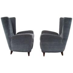 Pair of Lounge Chairs Paolo Buffa Style Pair of Lounge Chairs Paolo Buffa Style
