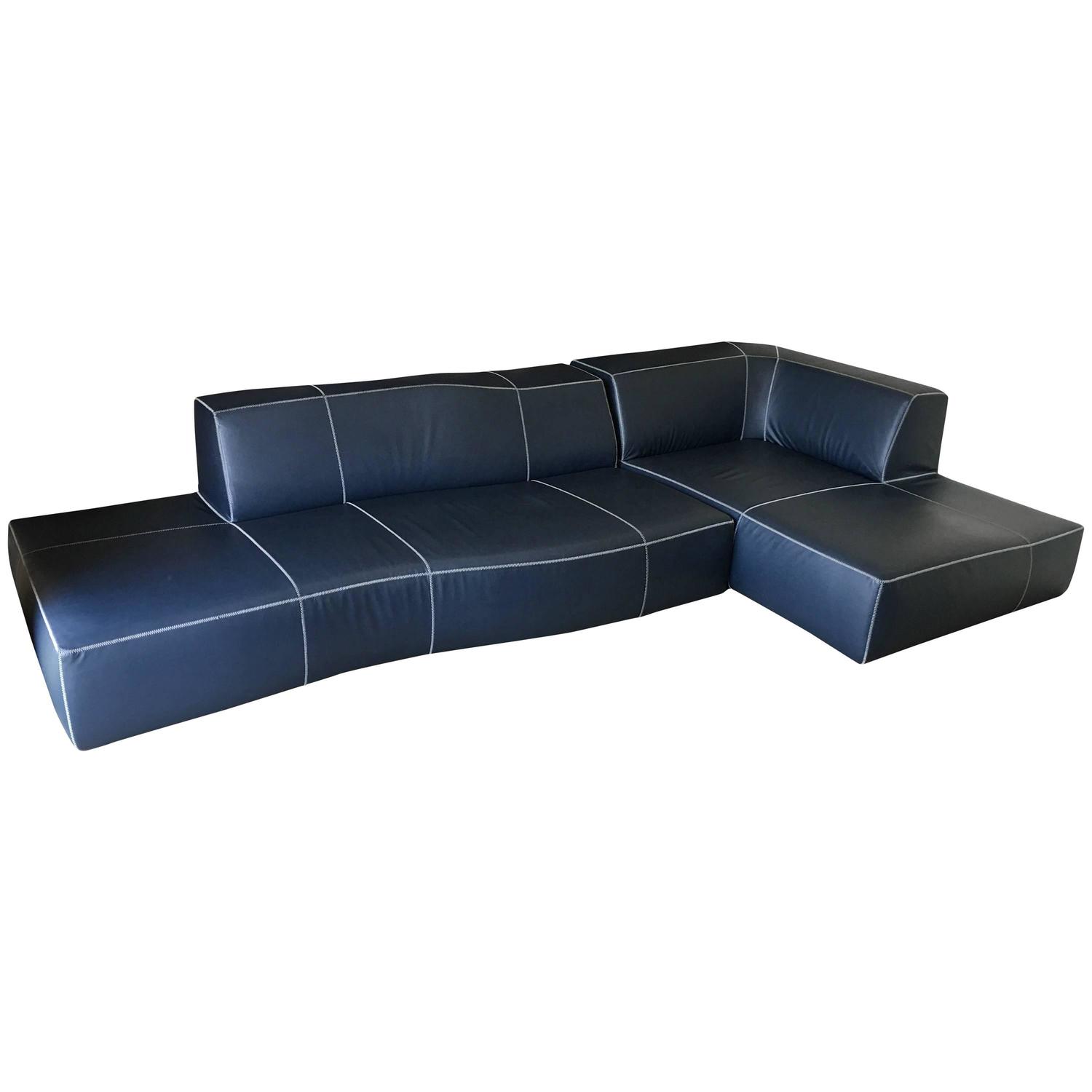 B&B Italia Modular Bend Sectional Sofa at 1stdibs