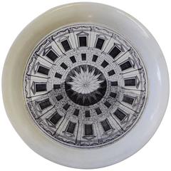 1954 Piero Fornasetti II Cortile Tole Tray 1