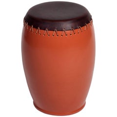 Bombo "T" Pouf/Side Table Designed by Nestor Perkal for Oscar Maschera