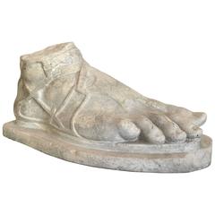 Victorian Plaster Model of the Foot of Hermes