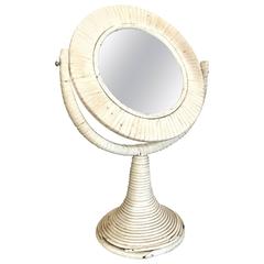 Rattan Mirror