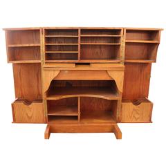 Oak Convertible Wooton Style Desk "Metamorphosis" 5