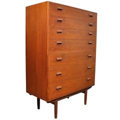 Borge Mogensen for Soborg Mobler Teak Highboy Dresser