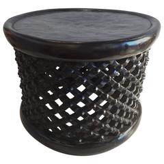 African Bamileke Tribe Spider Table/ Stool, Republic of Cameroon
