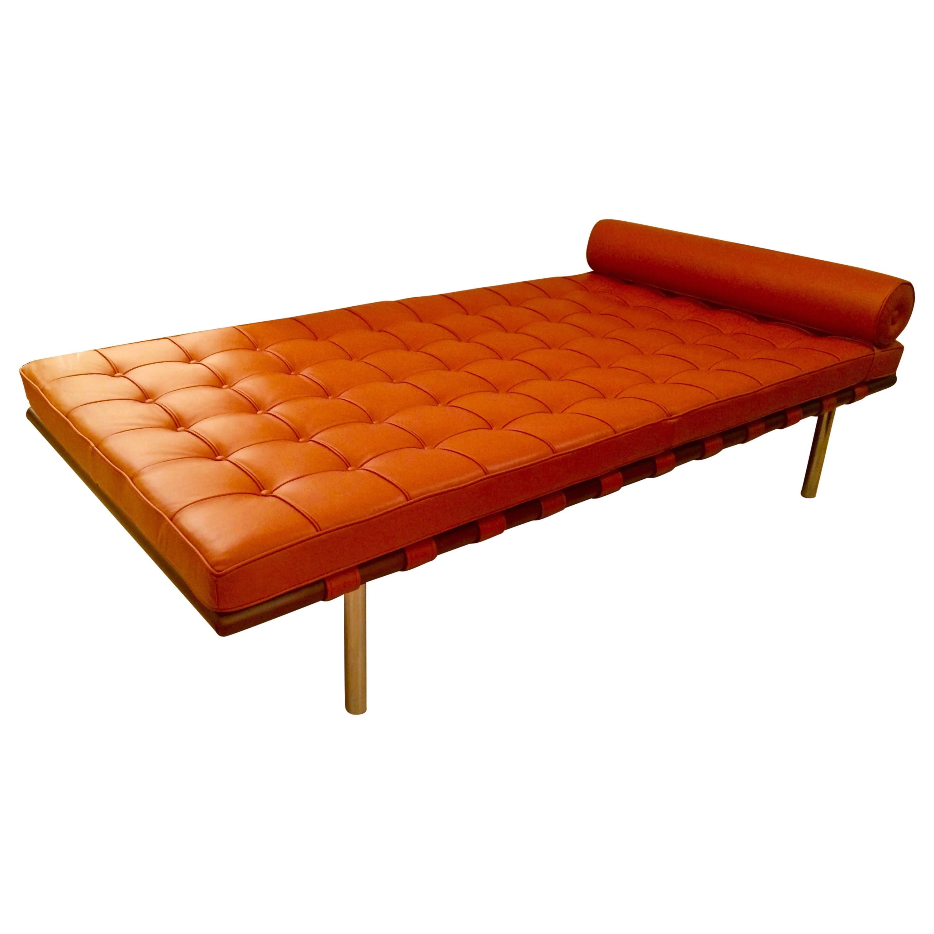 Daybed Barcelona after Mies van der Rohe For Sale