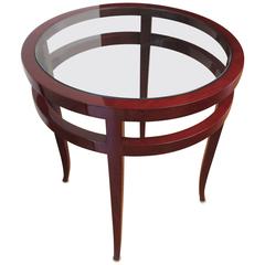 Kenneth Winslow Circular Modern End Table