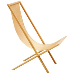 Frits Swart Unique Lounge Chair in Plywood, 1979